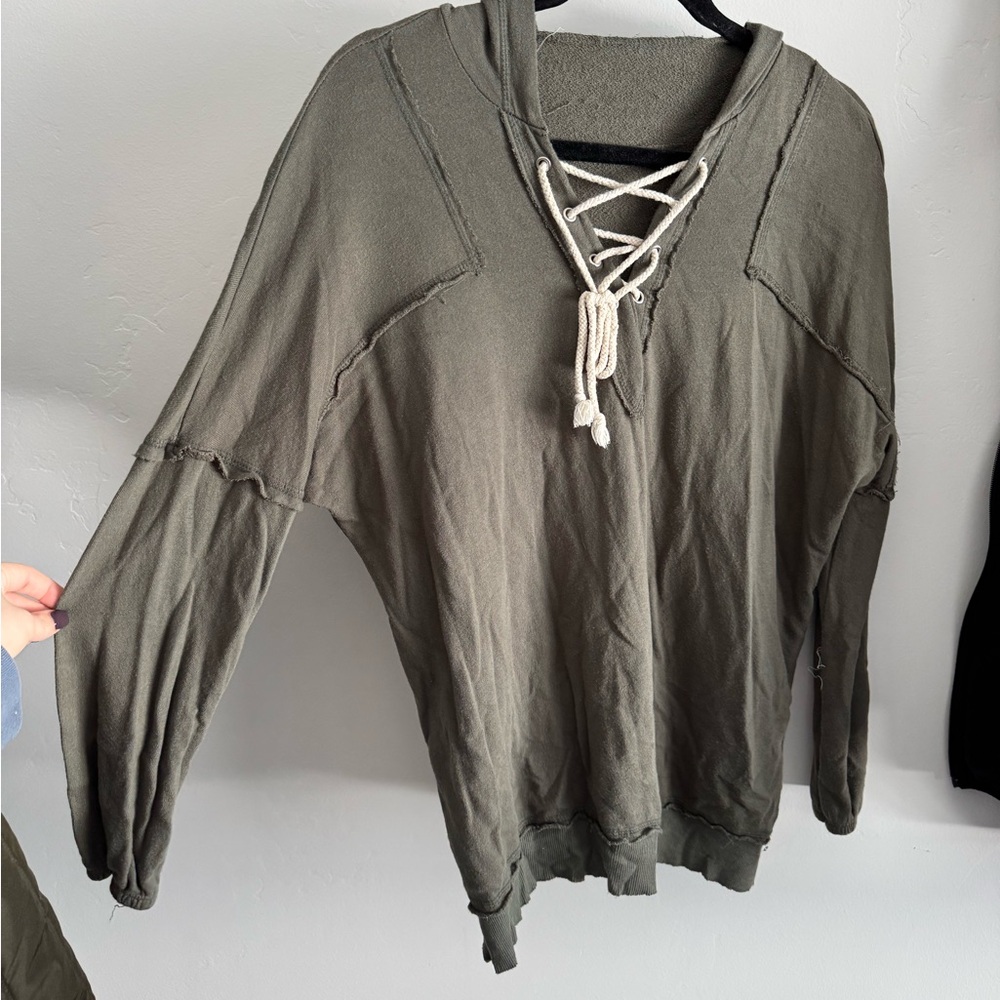Slouchy Green Top (S)